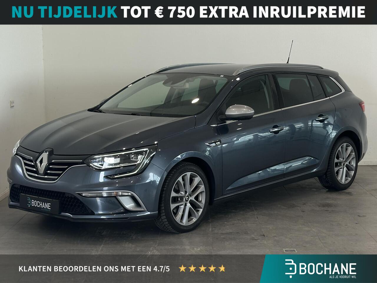 Renault MEGANE Estate 1.3 TCe 160 EDC GT-Line | Parkeersensoren voor, zij, achter en achteruitrijcamera | Apple Carplay/Android Auto