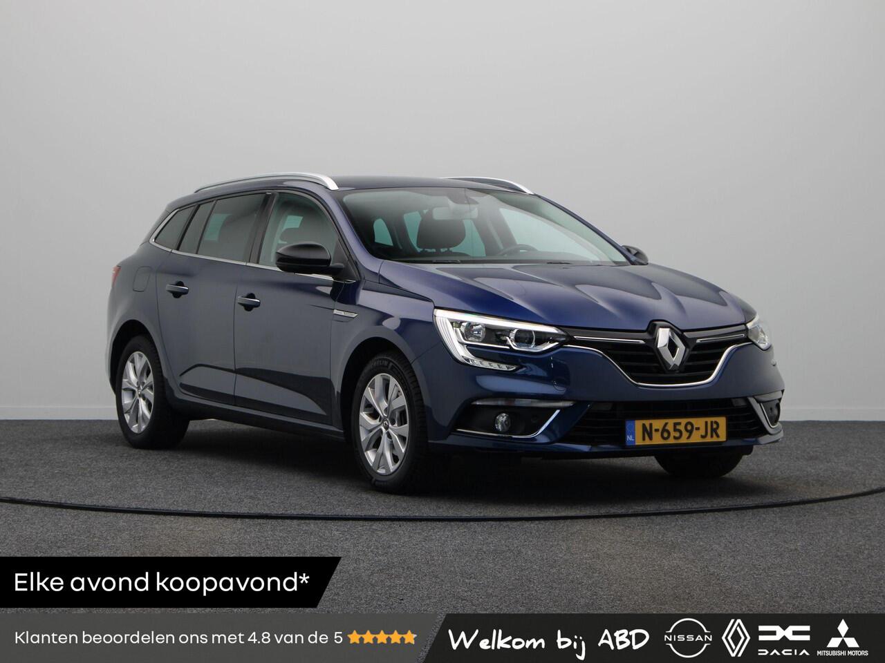 Renault MEGANE Estate TCe 140pk Limited | Stoelverwarming | 1700kg geremd | Dealer onderhouden | Navigatie |