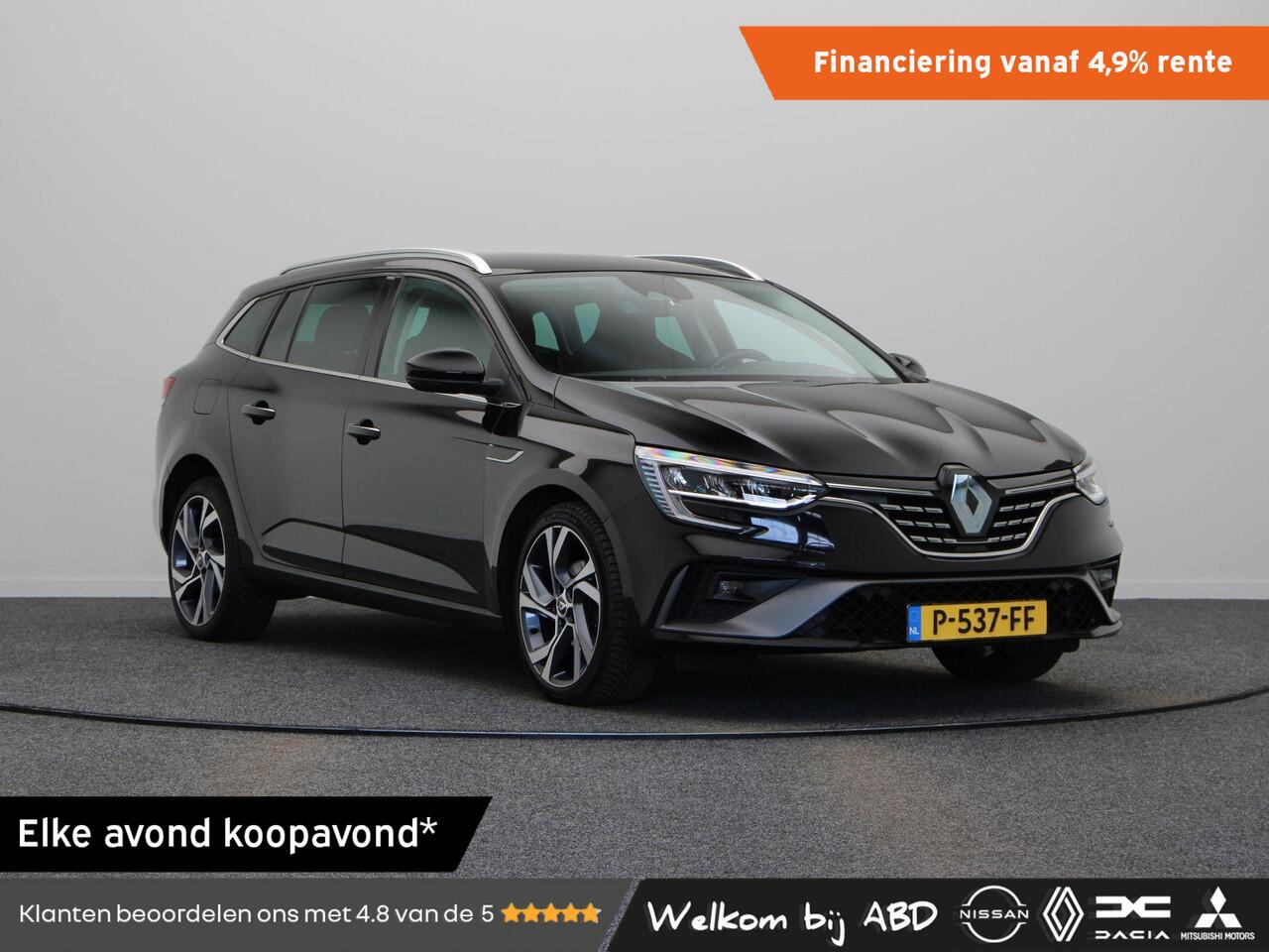 Renault MEGANE Estate TCe 140pk EDC RS Line | Trekhaak | Dealer onderhouden | Parkeersensoren voor en achter | Achteruitrijcamera | Climate control |
