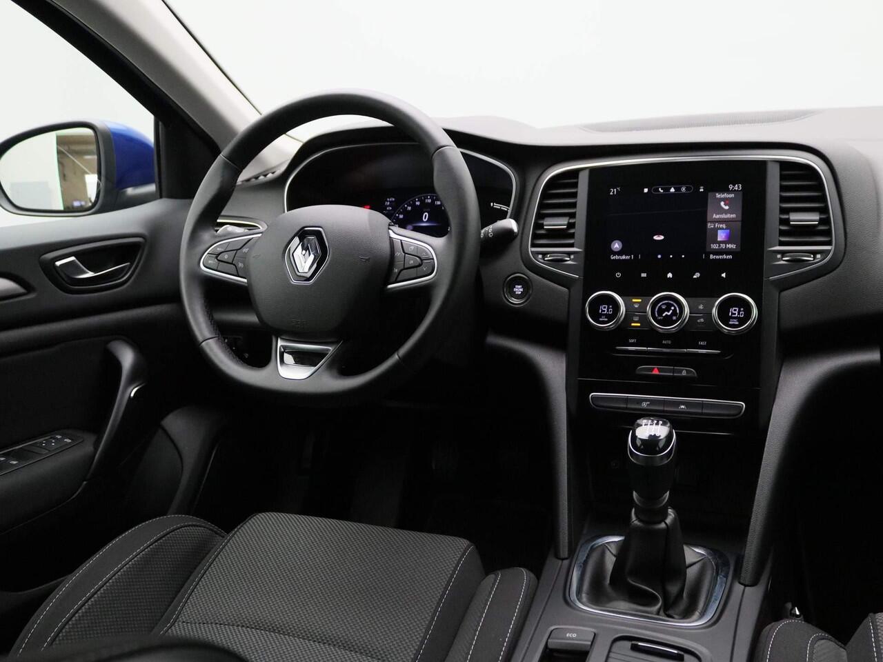 Renault MEGANE Estate 1.3 TCe Equilibre 140pk | Navigatie | Climate Control | Cruise Control | Apple Carplay/Android Auto | Parkeersensoren Voor en Achter | Pure Led Koplampen | Lichtmetalen Velgen