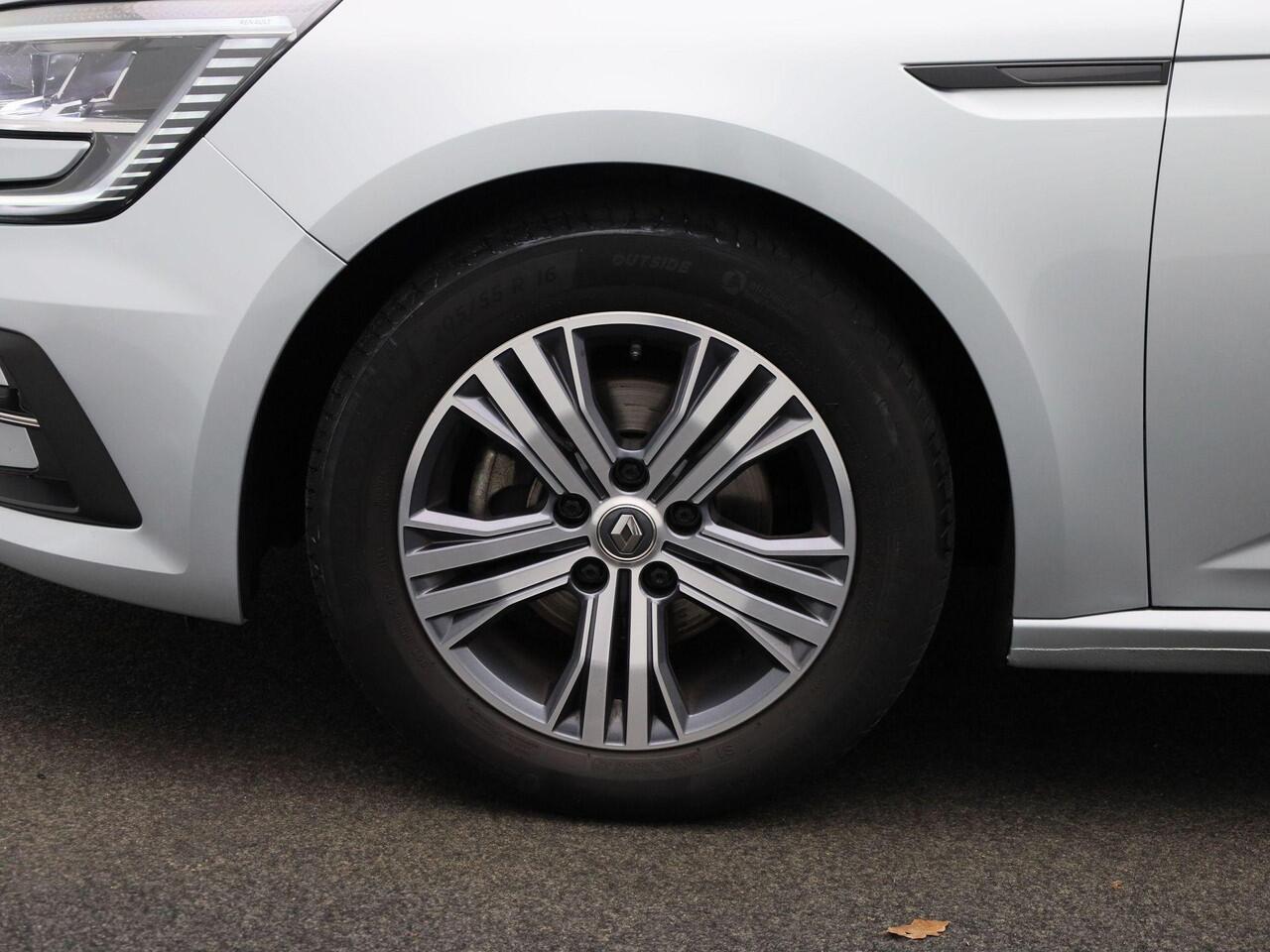 Renault MEGANE Estate TCe 140 Equilibre | Easy Link multimediasysteem met Apple CarPlay & Android Auto | Climate Control | Pack Style = lichtmetalen velgen + dakrails | Metaalkleur | Parkeersensoren v+a |