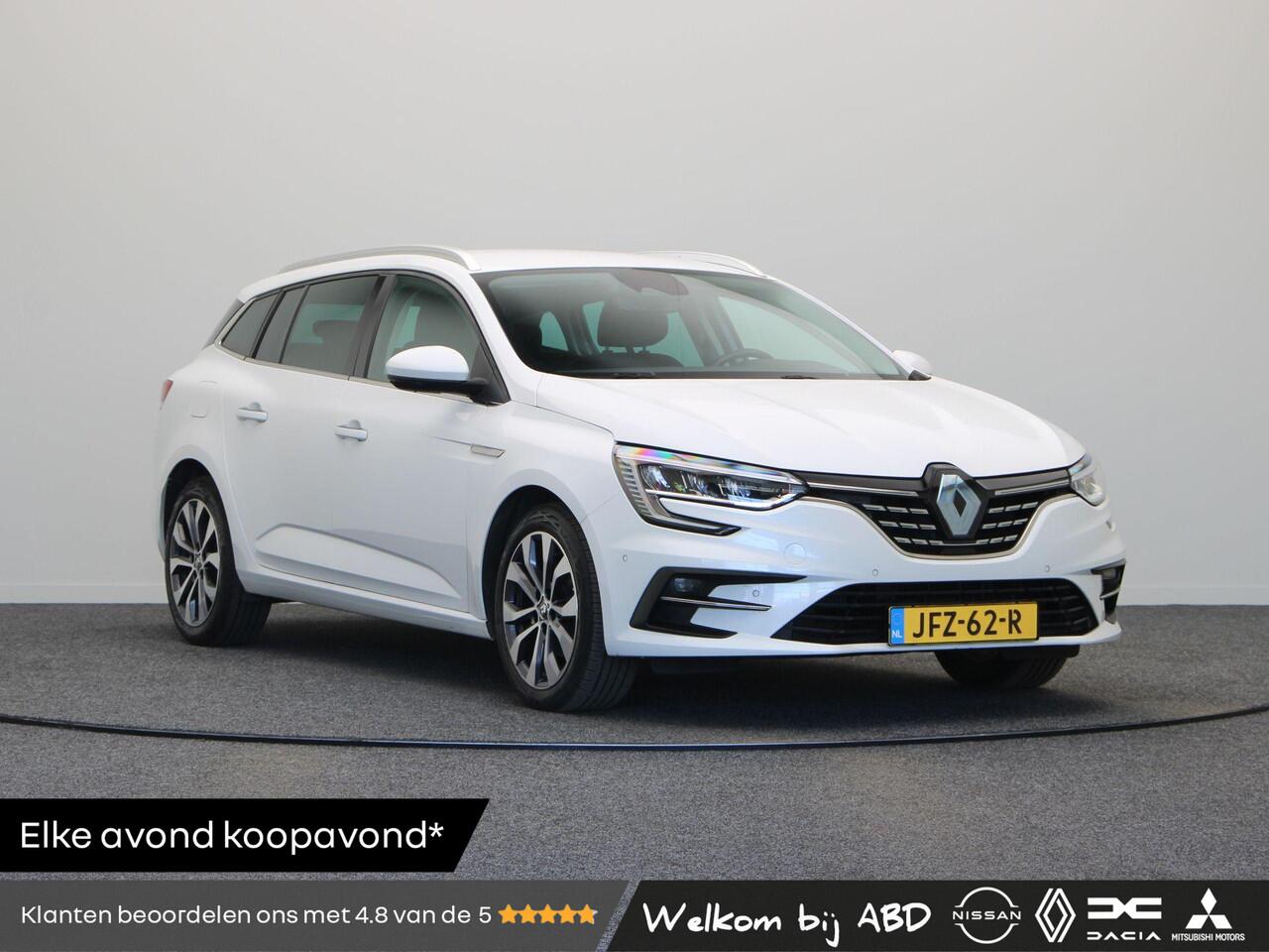 Renault MEGANE Estate TCe 140pk Techno | Stoel- en stuurverwarming | Automatisch inparkeren | Parkeersensoren rondom | Dodehoekdetectie |