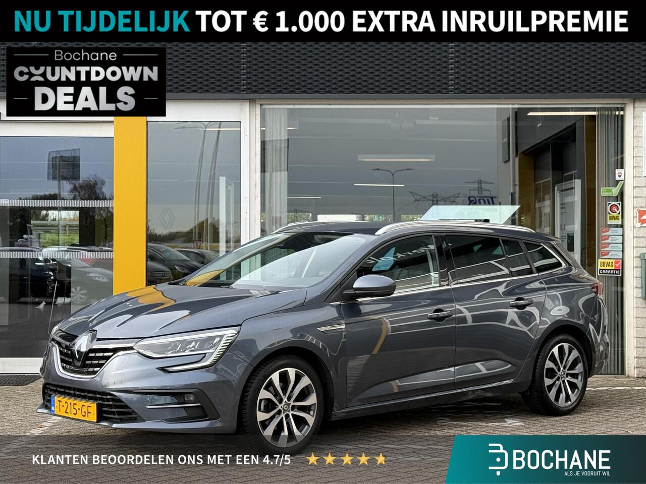 Renault MEGANE Estate 1.3 TCe 140 Techno | Trekhaak | NAP | Navigatie | Achteruitrijcamera | DAB | Key-less | Climate Control | LED | Dodehoek detectie |