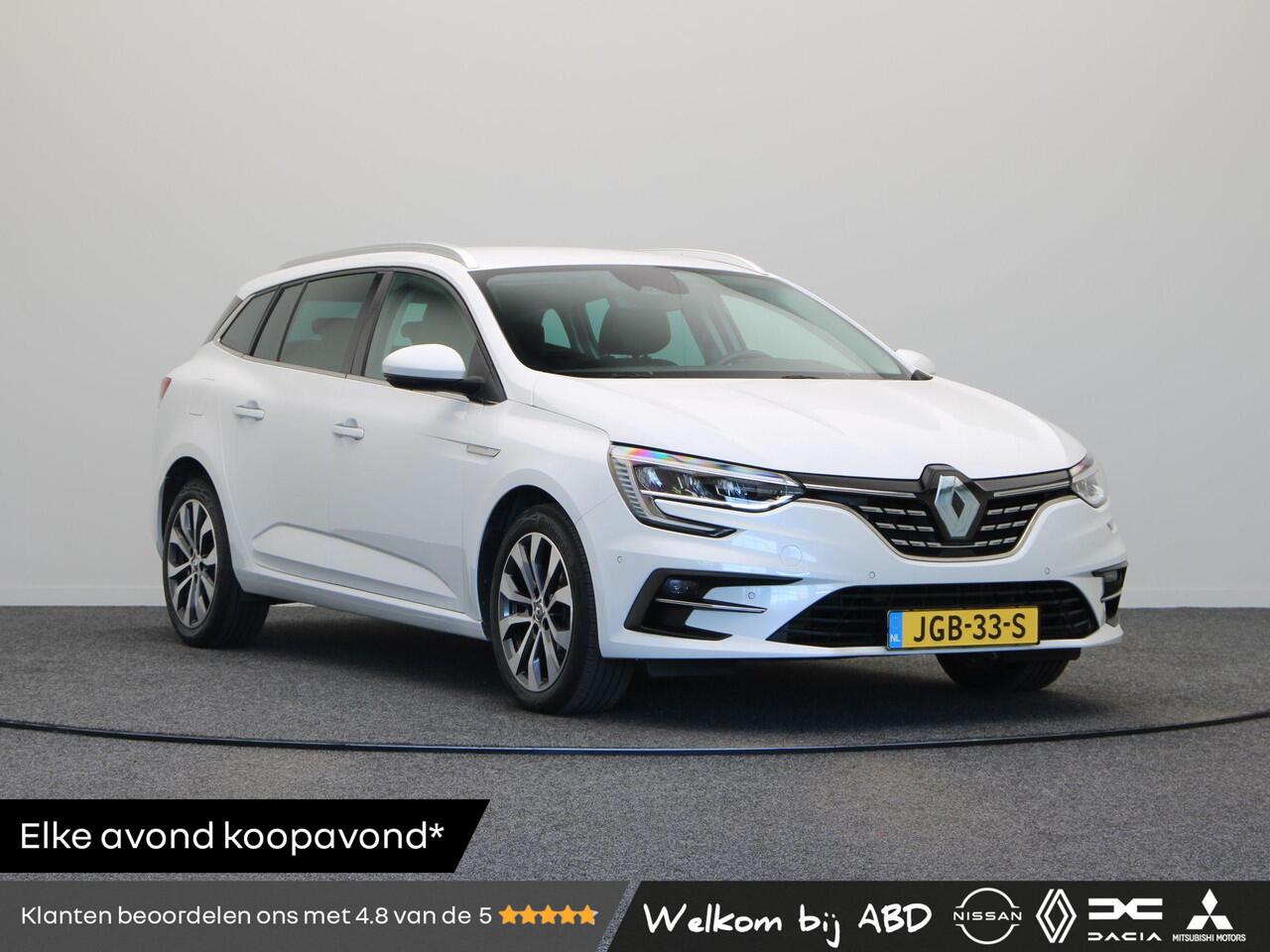 Renault MEGANE Estate TCe 140pk Techno | Stoel- en stuurwielverwarmig | 1700kg trekvermogen | Grootscherm navigatie |