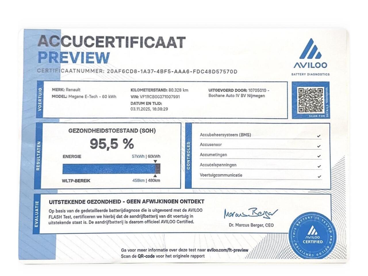 Renault MEGANE E-Tech EV60 Optimum Charge Evolution | Navigatie | Achteruitrijcamera | Stoel + Stuurverwarming |
