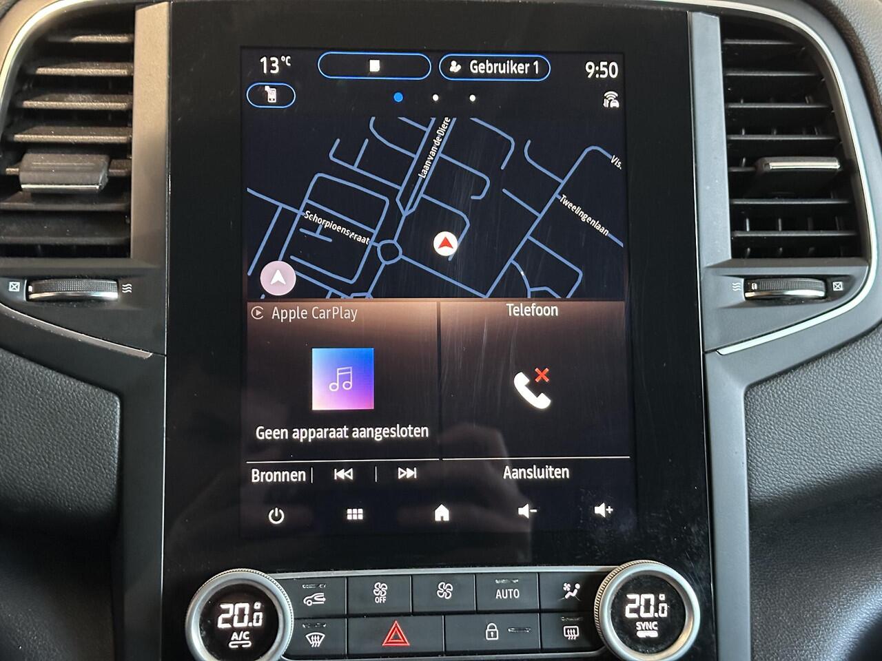 Renault MEGANE Estate 1.3 TCe 140 EDC Techno AUTOMAAT | TREKHAAK | PARKEERSENSOREN VOOR-/ACHTER | ACHTERUITRIJCAMERA | APPLE CARPLAY/ANDROID AUTO