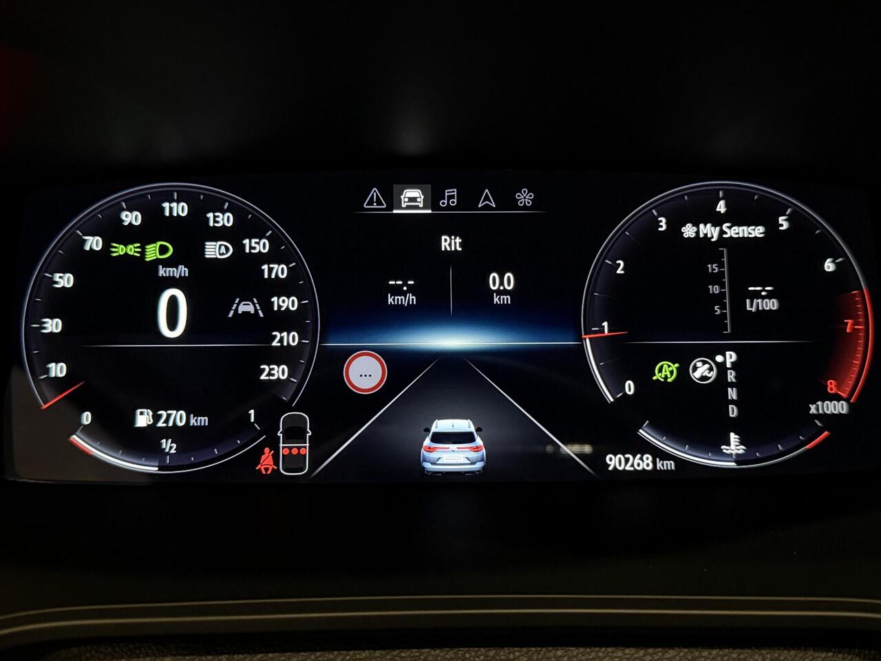 Renault MEGANE Estate 1.3 TCe 140 EDC Techno | Trekhaak 1.700 KG | All season banden | Dodehoek Detectie