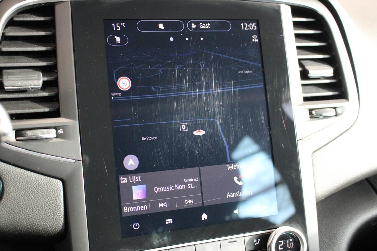 Renault MEGANE Estate 1.3 TCe 140 Techno | Trekhaak | Camera achter | Pakeersensoren voor en achter |