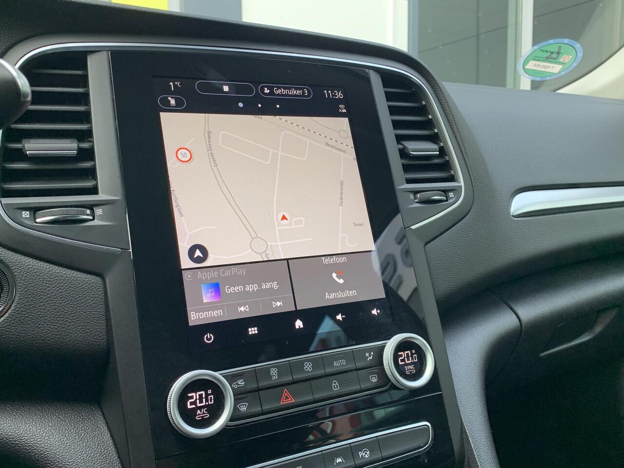 Renault MEGANE Estate 1.3 TCe 140 Techno | Dodehoekdetectie | Trekhaak