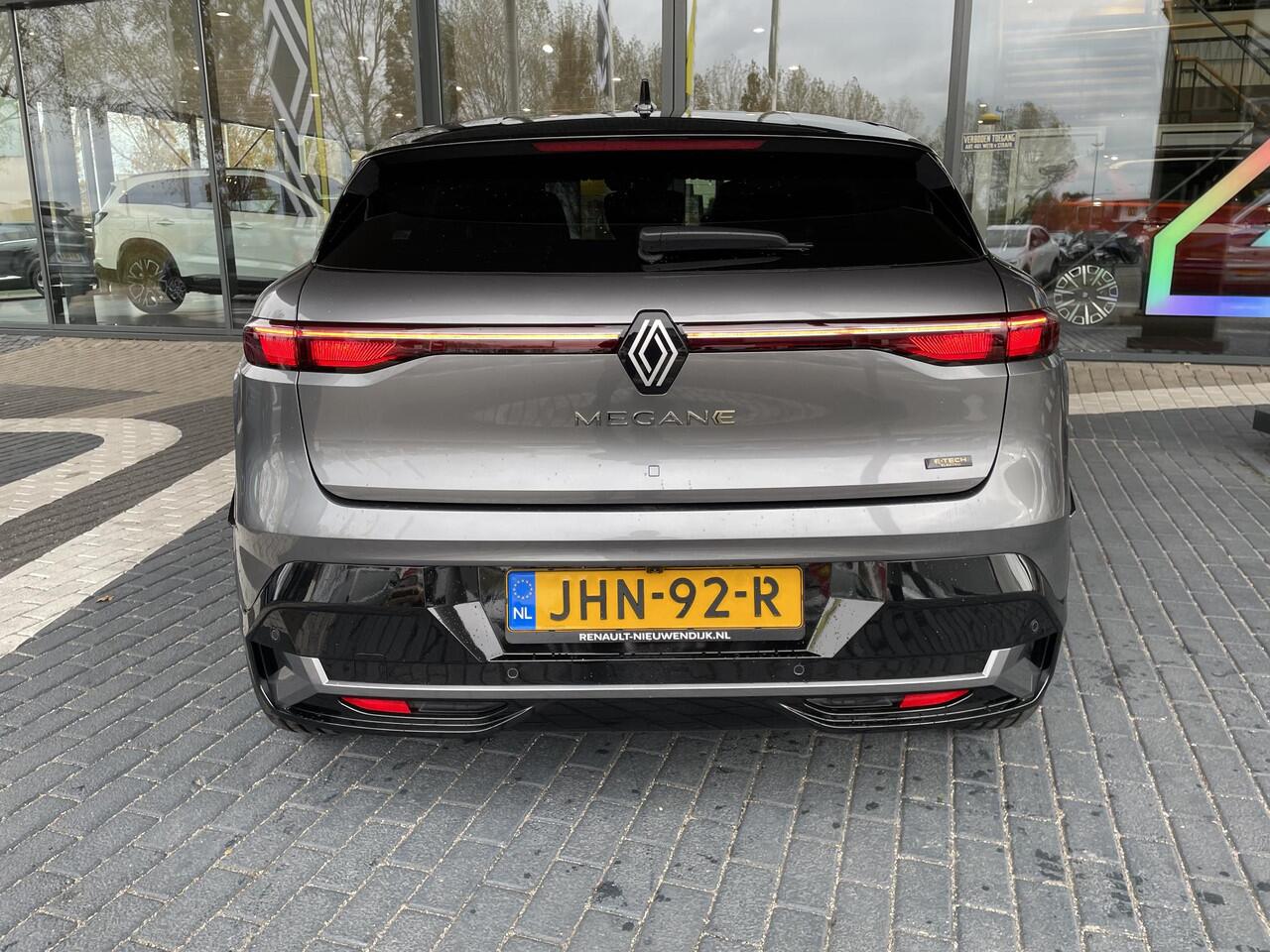 Renault MEGANE E-Tech comfort range techno 60 kWh / Demo Hillegom / Vraag naar beschikbaarheid