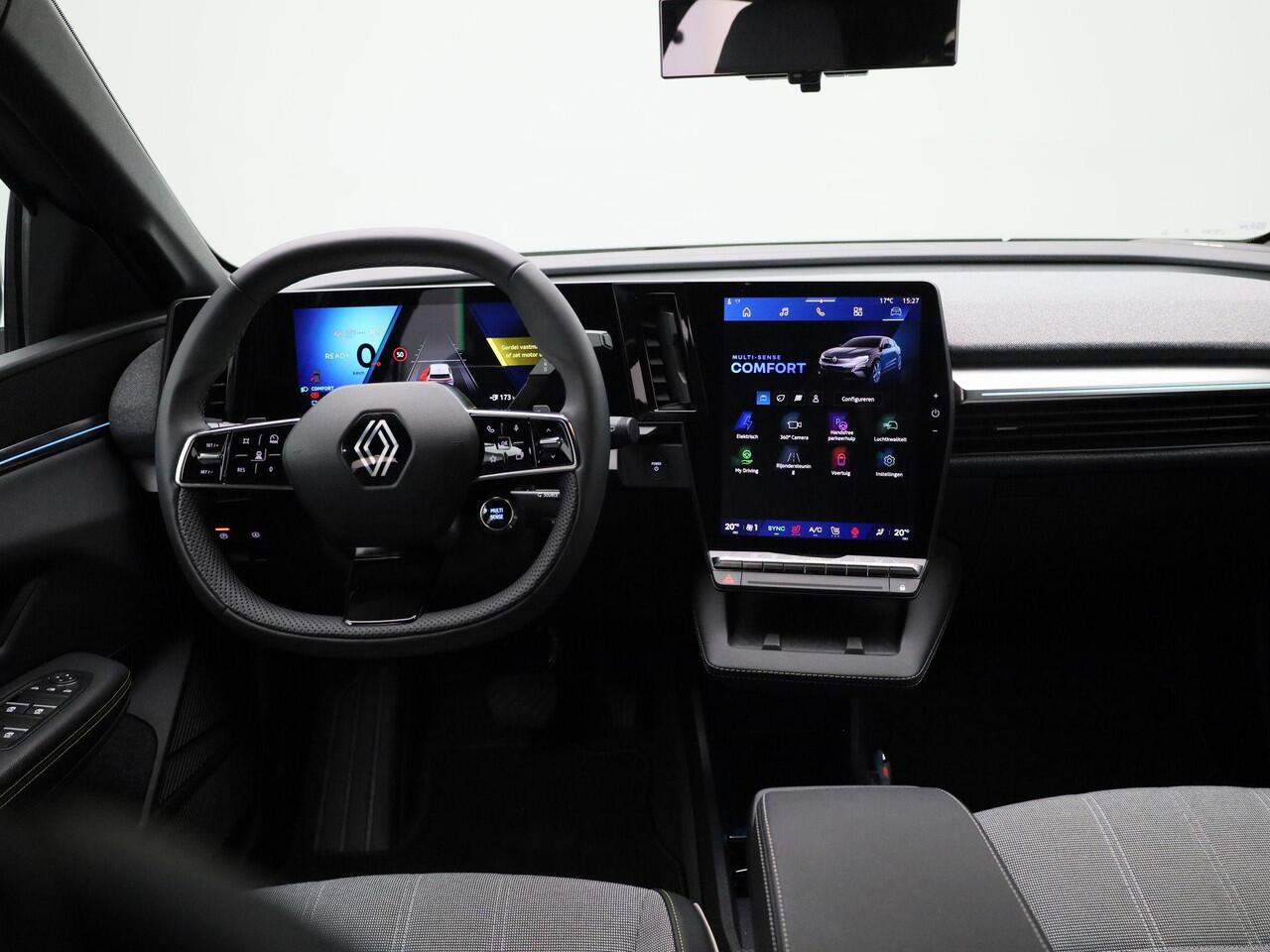 Renault MEGANE E-Tech Comfort Range Techno 60 kWh 220PK | Pack Augmented Vision & Advanced Driving Assist | Pack Winter | Harman/Kardon | Draadloze Oplader | Full LED | Keyless | Voorverwarming | Warmtepomp |