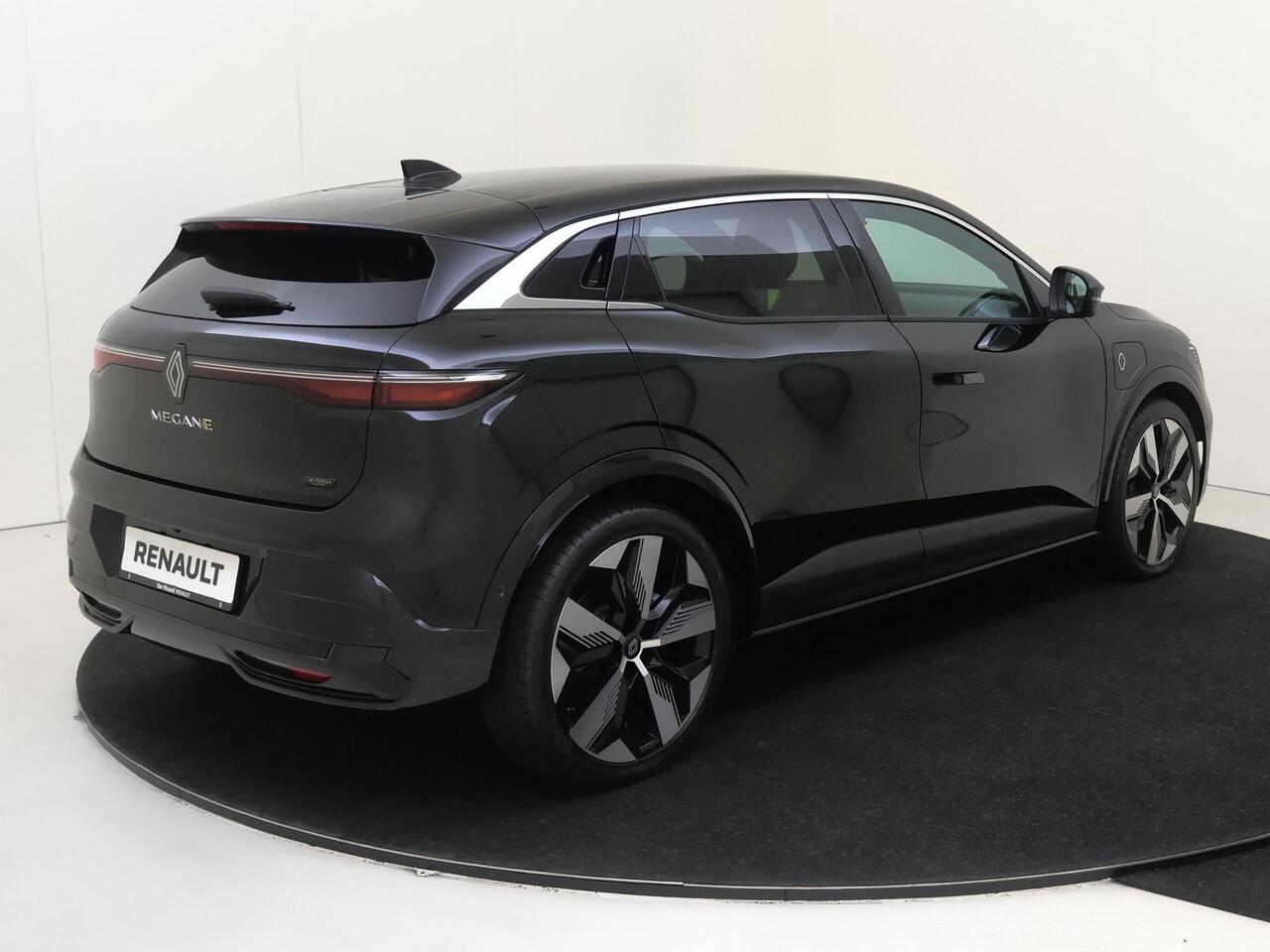 Renault MEGANE E-Tech comfort range techno 60 kWh | Navigatie met Google Integratie | Climate Control | Cruise Control Adaptief | Apple Carplay/Android Auto | Harman Kardon Premium Audio | Warmtepomp | Pack Winter | Parkeersensoren incl. Camera |