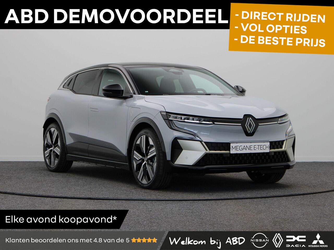 Renault MEGANE E-Tech 220pk comfort range iconic 60 kWh | Active driver assist | 360 graden camera | Smart rear view mirror |