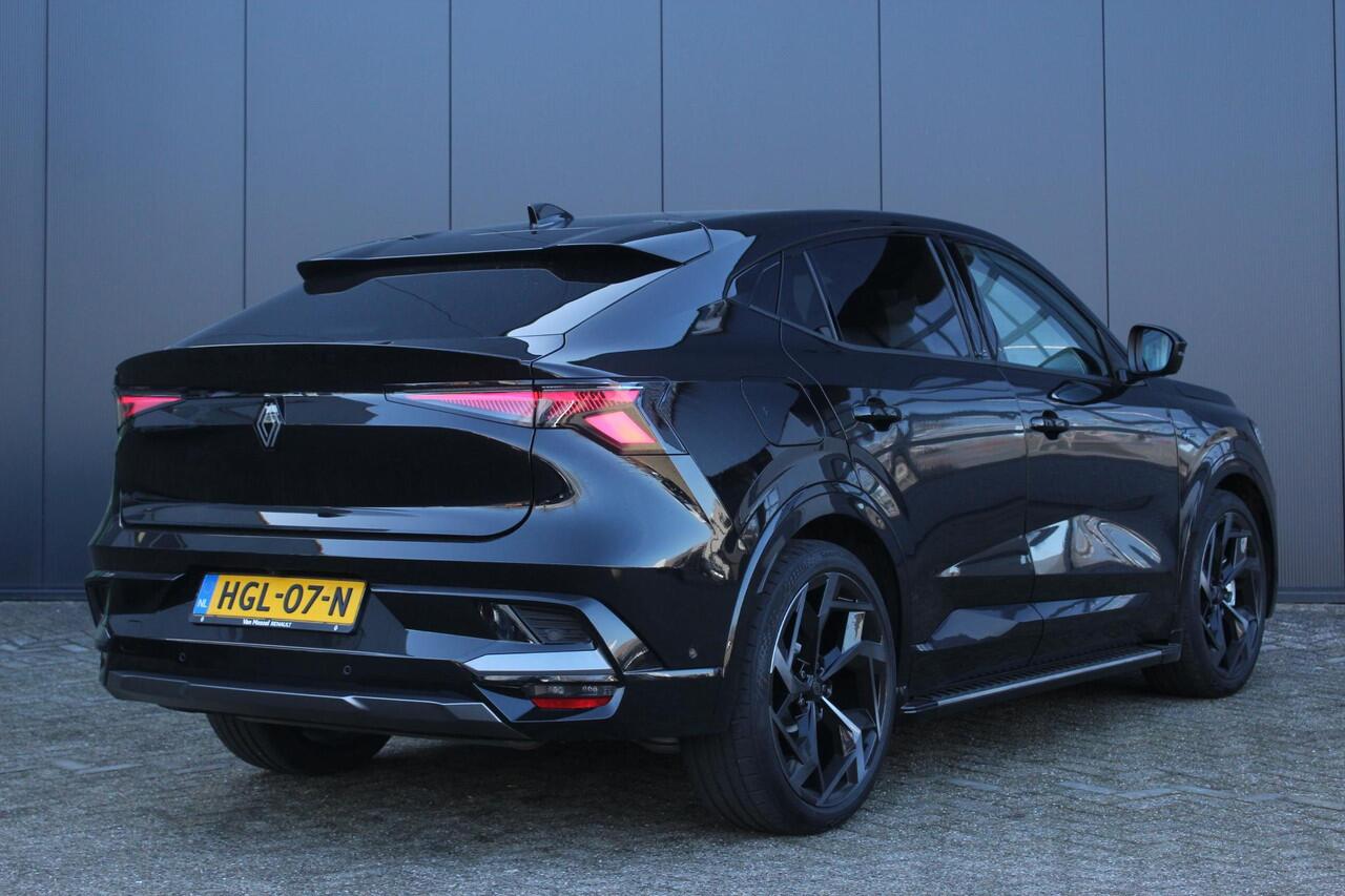 Renault Rafale 1.2 E-Tech 4x4 plug-in hybrid 300Pk Atelier Alpine | Google Navigatie | Draadloze Carplay | Wegklapbare Trekhaak | Harman Kardon Geluid | 4Control | Adaptieve Onderstel | Elek. Stoelen | Stoel & Stuurverwarming | Treeplanken | Spoiler |