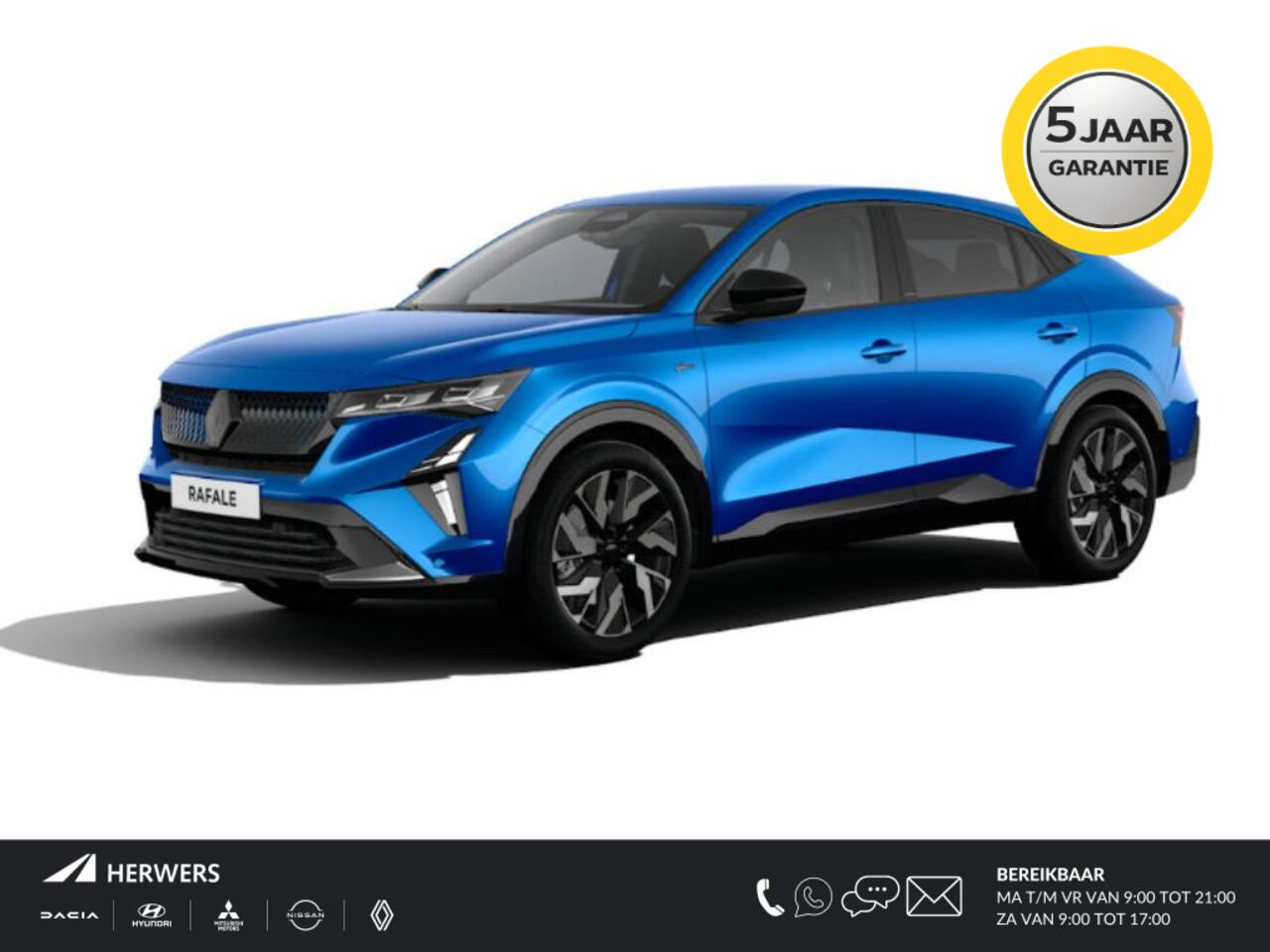 Renault Rafale 1.2 E-Tech full hybrid 200 esprit Alpine / Nieuw te bestellen