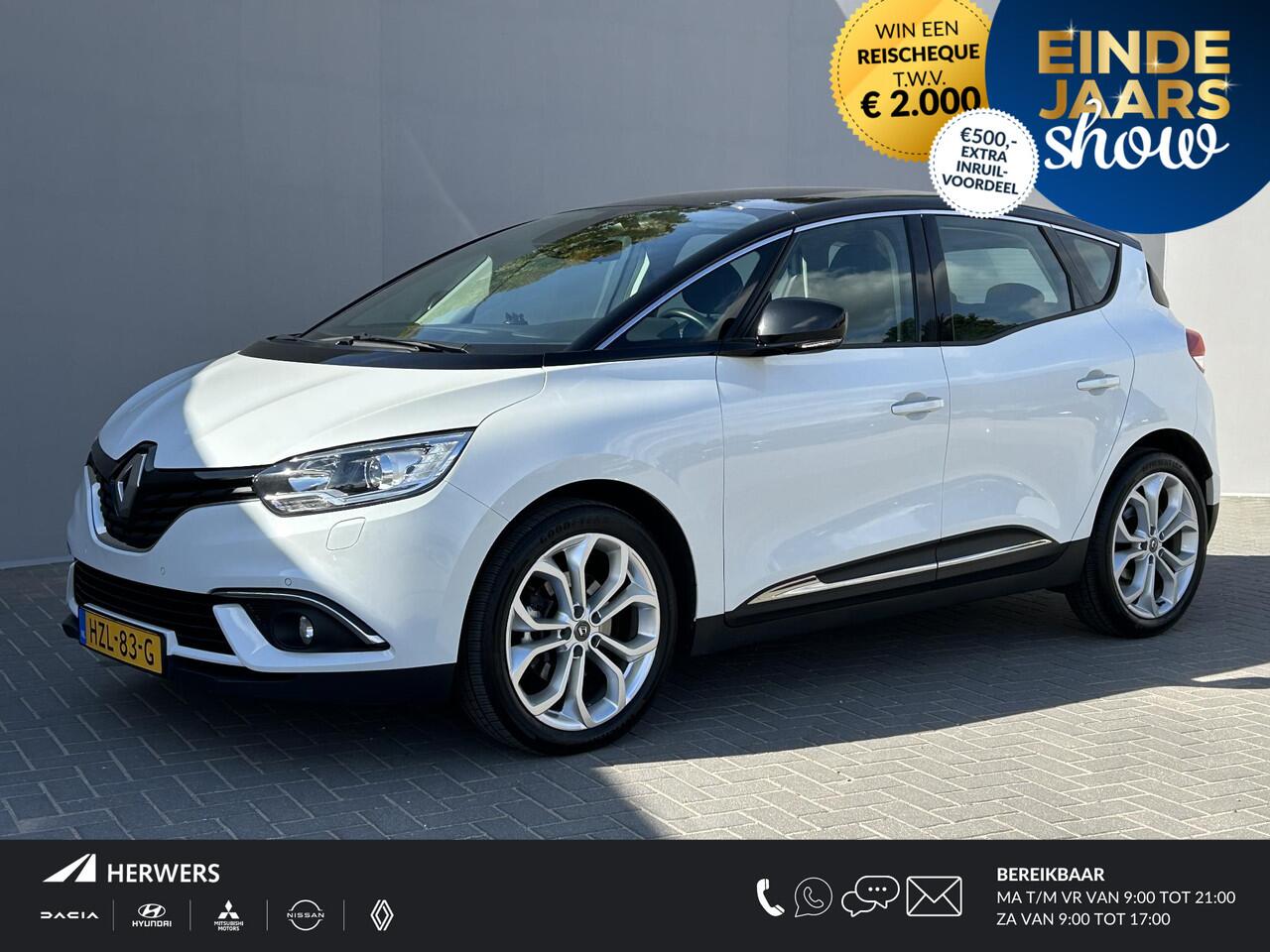 Renault SCENIC TCe 140 EDC Limited Automaat / 1.800 kg trekgewicht / Apple carplay / Android auto / Stoelverwarming / Cruise control / Climate control / Parkeersensoren voor en achter /