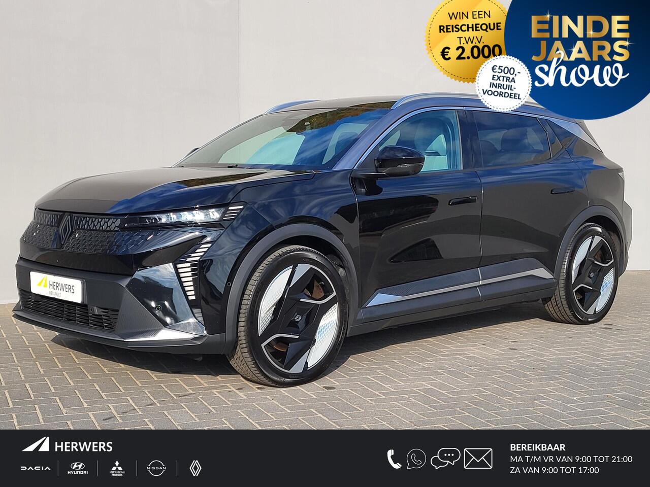 Renault SCENIC E-Tech EV87 long range iconic Automaat / / Harman Kardon Premium Audio / Solarbay Panoramadak / 360 Graden Camera / Elektrische Verstelbare Bestuurdersstoel met Geheugen / Elektrisch Bedienbare Achterklep / Adaptief Cruise Control / Stoel & Stuurverwarmi