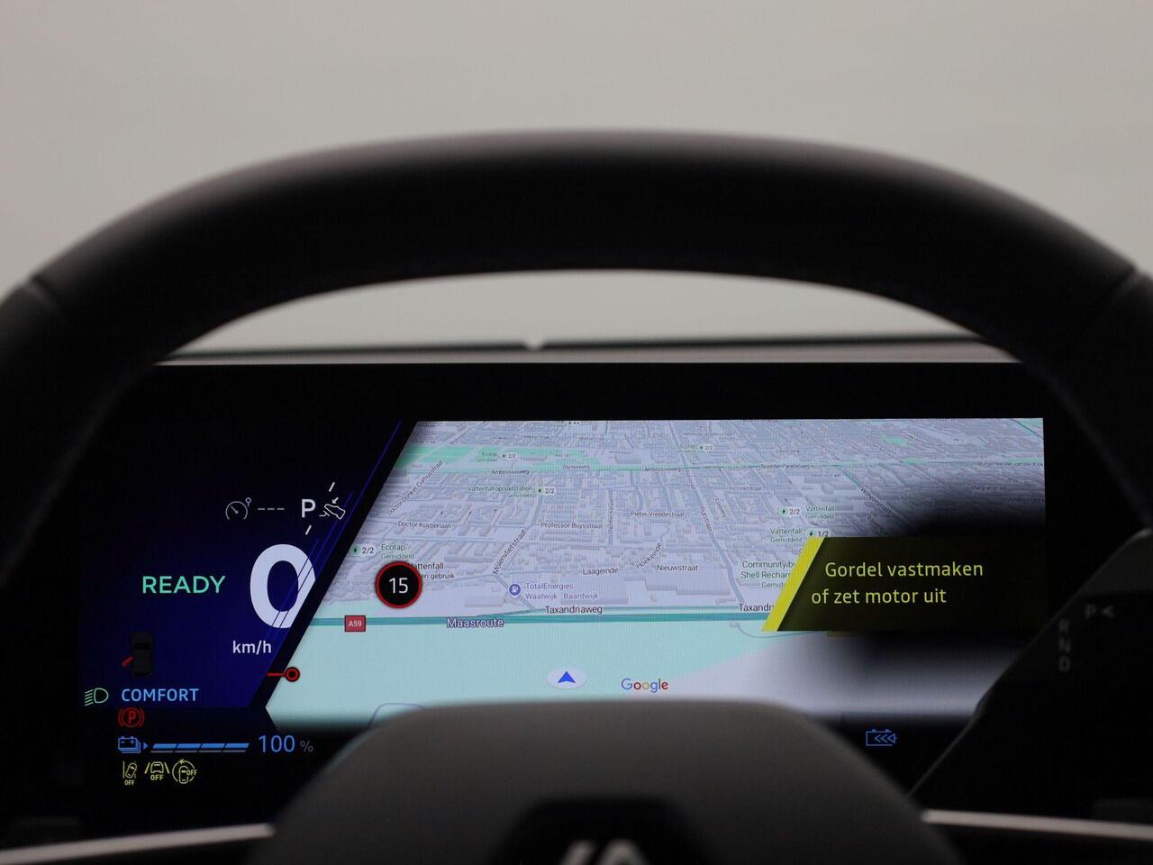 Renault SCENIC E-Tech EV87 long range esprit Alpine | Solarbay Panoramadak | Pack Advanced Driving Assist & Augmented Vision | Adaptieve Cruise Control | Stoel- en Stuurwielverwarming | 20" LMV 'Speedway' | Elektrische Achterklep | Sportstoelen