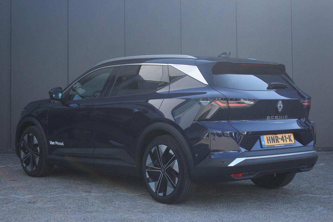Renault SCENIC E-Tech EV87 220Pk long range Techno | Navigatie Via Google | Apple & Android Carplay | Parkeersensoren Voor & Achter | Achteruitrijcamera | Climate Control | Privacy Glass | Keyless Entry | Solarbay Panorama Dak |