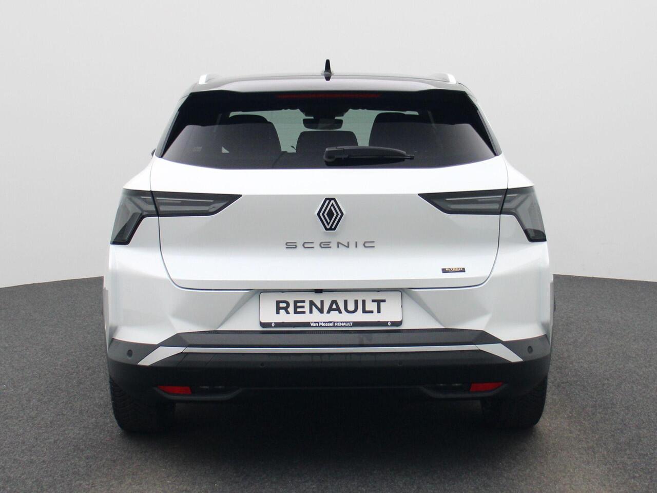 Renault SCENIC E-Tech EV87 long range techno | Nieuw & Uit Voorraad Leverbaar! | Solarbay Panoramadak | Pack Advanced Driving Assist | All-Seasonbanden | Elektrische Achterklep | Camera | PDC Rondom | Android Automotive | Keyless | 19" LMV 'Streamline' | Draadloze Smart