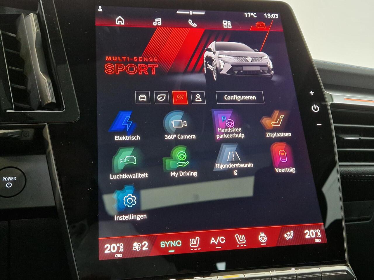 Renault SCENIC E-Tech EV87 long range esprit Alpine | UIT VOORRAAD LEVERBAAR | 5 JAAR/100.000KM GARANTIE | PACK LIGHT & SOUND | PACK ADVANCED DRIVE & AUGMENTED VISION |