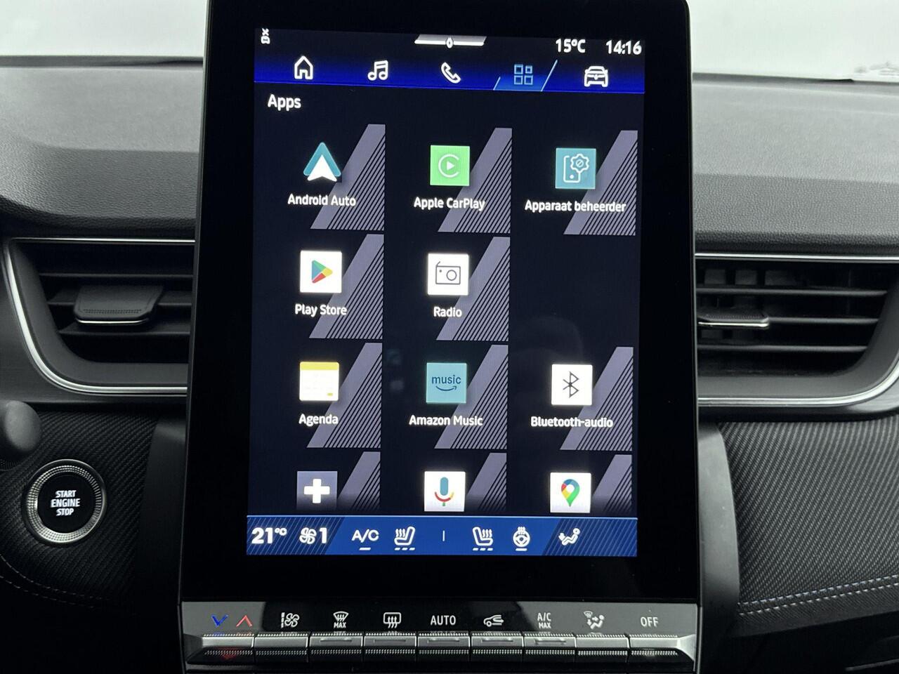 Renault Symbioz 1.6 E-Tech full hybrid 145Pk Esprit Alpine | Climate Control | Navigatie | Cruise Control Adaptief | Stoel - en Stuurwielverwarming | Parkeersensoren incl. Camera | Apple Carplay/Android Auto | Keyless Entry/Start |