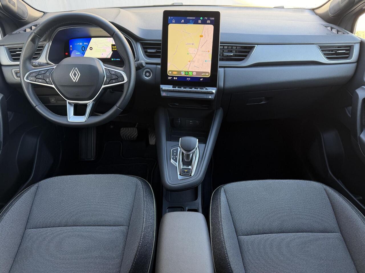 Renault Symbioz 1.6 E-Tech full hybrid 145 techno / Fabrieksgarantie tot 04-2027 / Adaptieve Cruise / Camera / Navigatie / Elektr. Achterklep / Dodehoek Detectie / Apple Carplay & Android Auto /