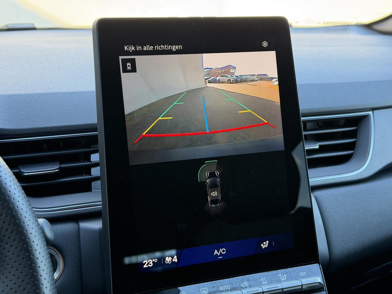 Renault Symbioz 1.6 E-Tech full hybrid 145 techno / Fabrieksgarantie tot 04-2027 / Adaptieve Cruise / Camera / Navigatie / Elektr. Achterklep / Dodehoek Detectie / Apple Carplay & Android Auto /