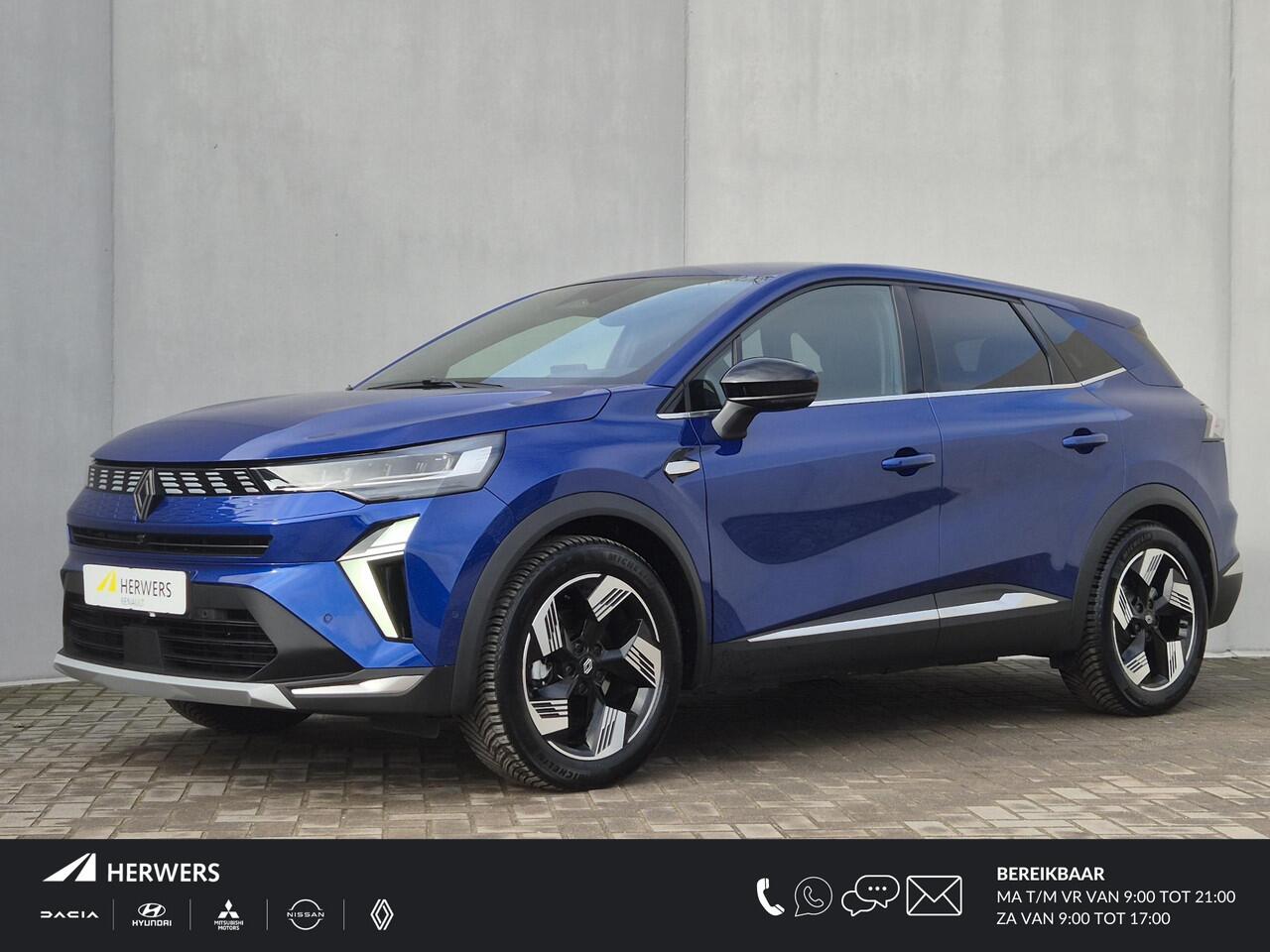 Renault Symbioz 1.6 E-Tech full hybrid 145 iconic Automaat / Fabrieksgarantie tot 04-2027 / All season banden / Stuur- & Stoelverwarming / Rondomzicht camera / Adaptief cruise control / Elektrische achterklep / Apple Carplay Android Auto /
