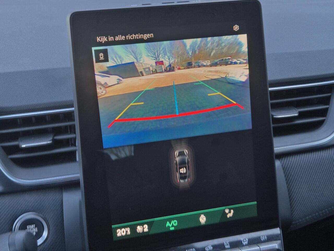 Renault Symbioz 1.6 E-Tech full hybrid 145 esprit Alpine / Fabrieksgarantie tot 03-2027 / Adaptief cruise control / Apple Carplay Android Auto / Achteruitrijcamera / Stuurverwarming / Keyless Entry/Start / Draadloze telefoon lader / Climate control / Parkeersensoren voor