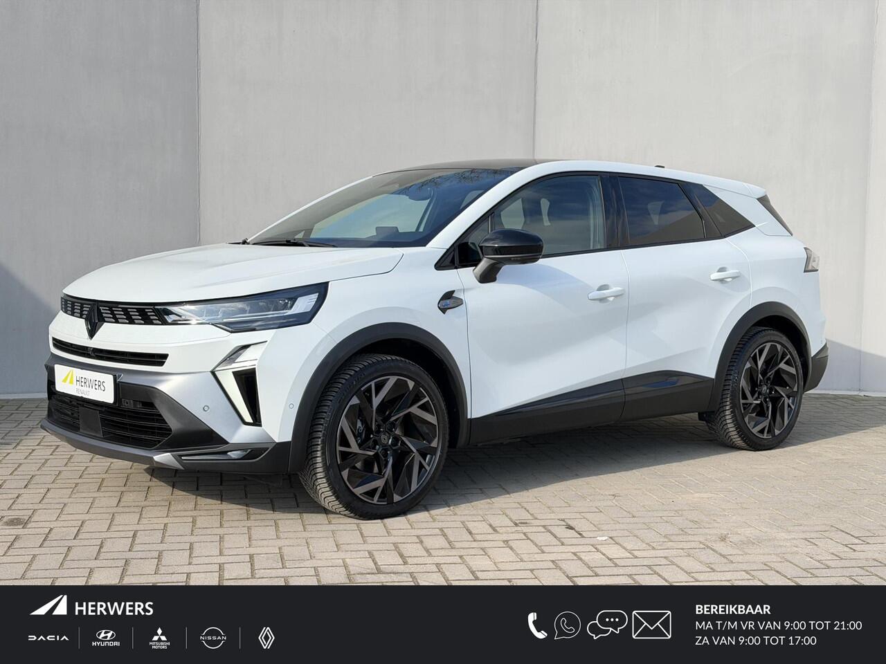 Renault Symbioz 1.6 E-Tech full hybrid 145 esprit Alpine / Panoramadak / Fabrieksgarantie tot 05-2027 / 360 Camera / Stoel Verwarming / Stuurwiel Verwarming / Elektr. Achterklep / Elektr. Stoelen / DAB / Dodehoek Detectie / Navigatie /