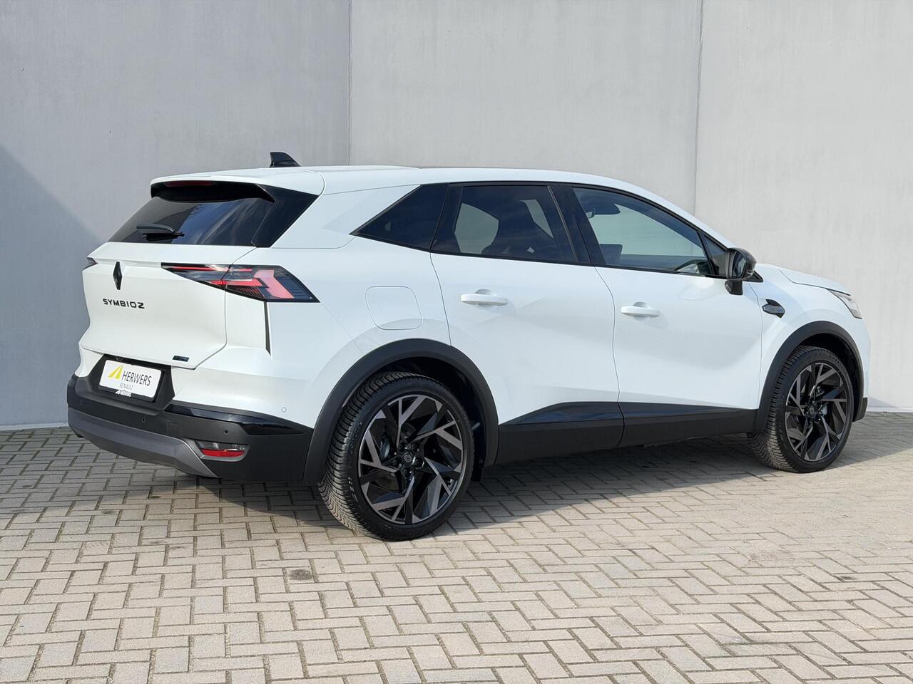 Renault Symbioz 1.6 E-Tech full hybrid 145 esprit Alpine / Panoramadak / Fabrieksgarantie tot 05-2027 / 360 Camera / Stoel Verwarming / Stuurwiel Verwarming / Elektr. Achterklep / Elektr. Stoelen / DAB / Dodehoek Detectie / Navigatie /