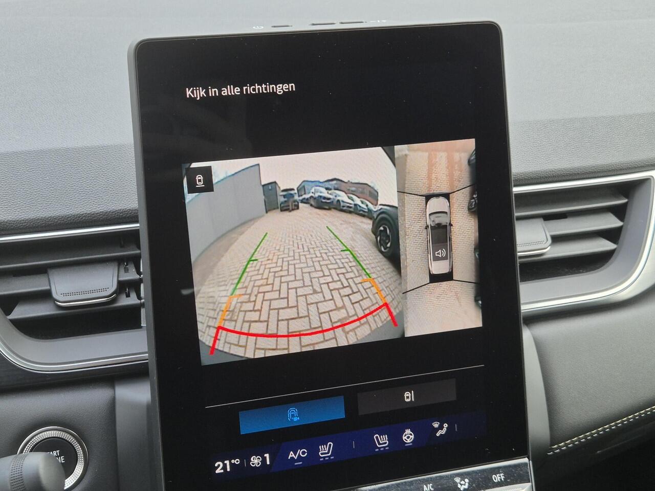 Renault Symbioz 1.6 E-Tech full hybrid 145 iconic / Fabrieksgarantie tot 05-2027 / All Season Banden / Elektrische Verstelbare Stoelen / Stoel & Stuurverwarming/ 360 Graden Camera / Adaptief Cruise Control / Elektrische Achterklep /