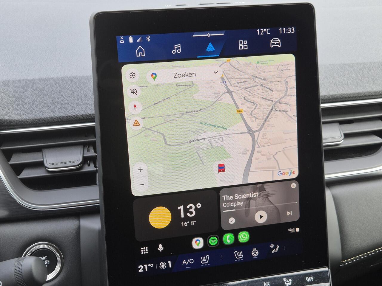 Renault Symbioz 1.6 E-Tech full hybrid 145 iconic / Fabrieksgarantie tot 05-2027 / All Season Banden / Elektrische Verstelbare Stoelen / Stoel & Stuurverwarming/ 360 Graden Camera / Adaptief Cruise Control / Elektrische Achterklep /