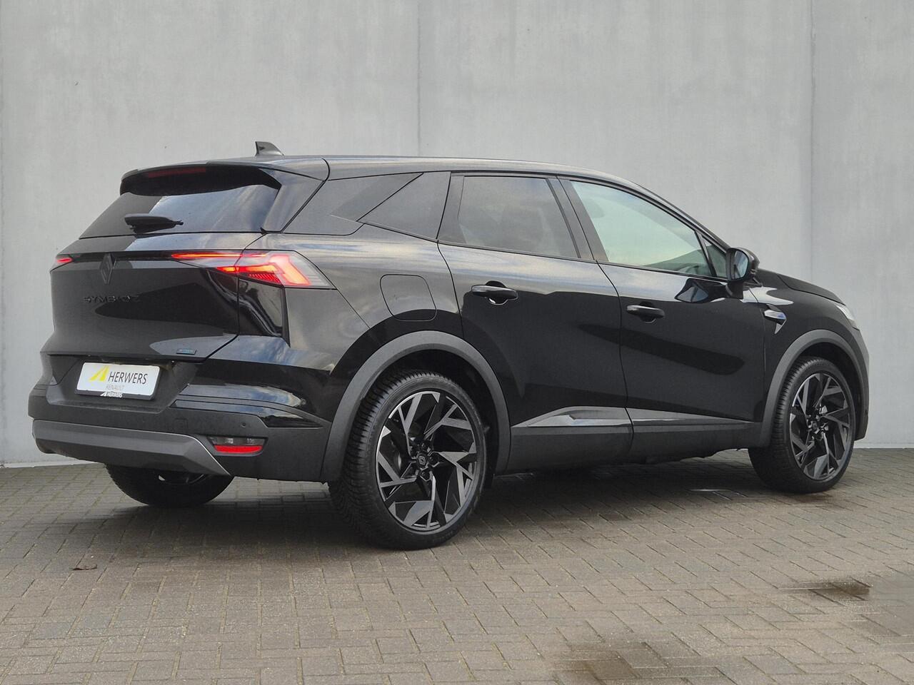 Renault Symbioz 1.6 E-Tech full hybrid 145 esprit Alpine Automaat / Panoramadak / Fabrieksgarantie tot 05-2027 / Elektr. Stoelen / Stoel & Stuurwiel Verwarming / Adaptieve Cruise Control / 360 Camera / Navigatie / Apple Carplay & Android Auto / Elektrisch bedienbare ach