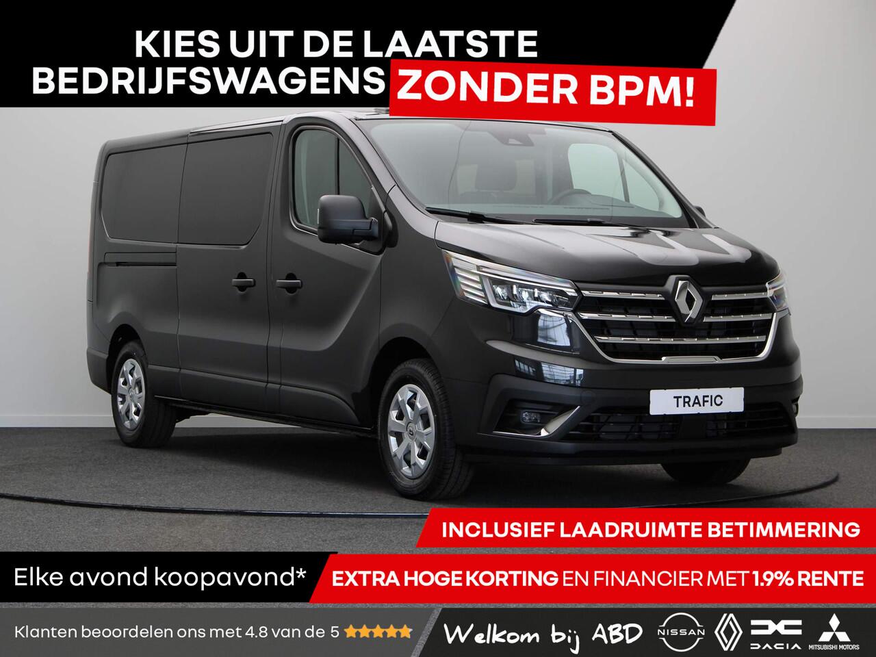 Renault TRAFIC 2.0 dCi 130pk T30 L2H1 DC Advance | Dubbel cabine | BPM Voordeel | Hoge korting | Lage rente | Direct rijden | Vol opties |