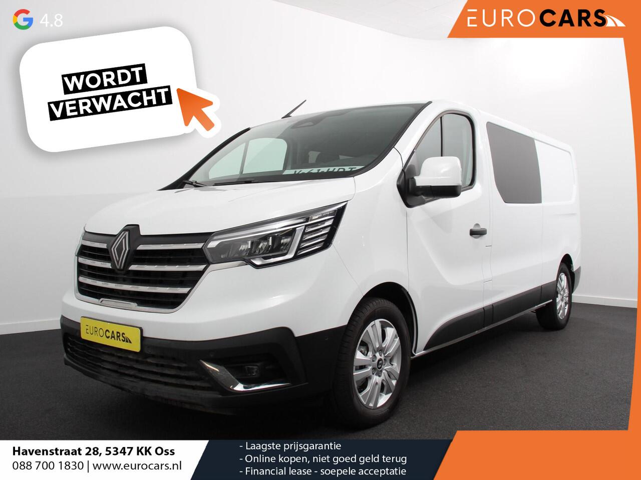 Renault TRAFIC 2.0 Blue dC1 150 EDC T30 L2H1 Advance Dubbele cabine Navigatie Airco Lichtmetalen velgen Betimmering Trekhaak Camera Parkeer sensoren Dab