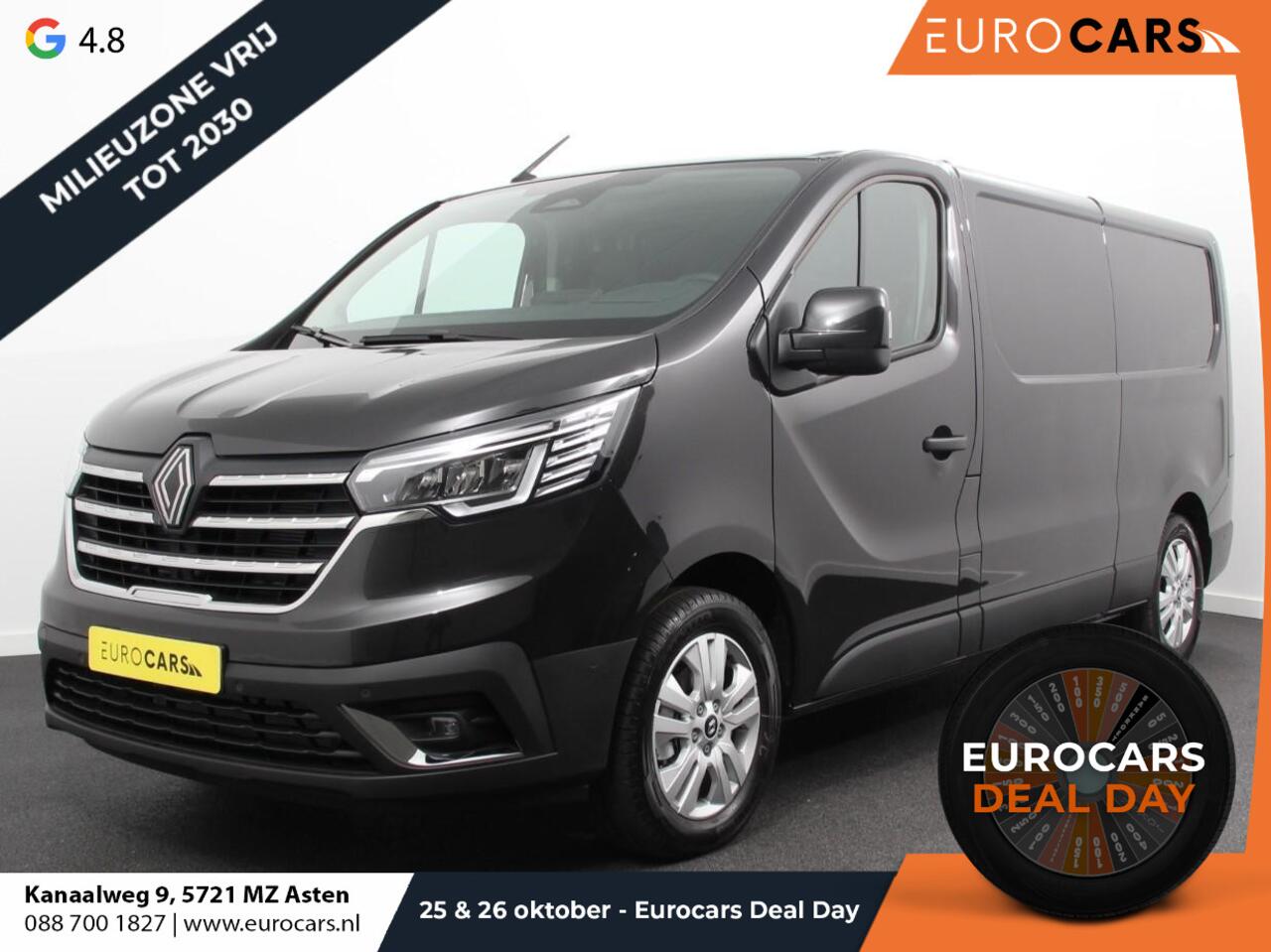 Renault TRAFIC 2.0 Blue dCi 150 EDC T30 L2H1 Advance Navigatie Airco Lichtmetalen velgen Betimmering Trekhaak Camera Parkeer sensoren Dab