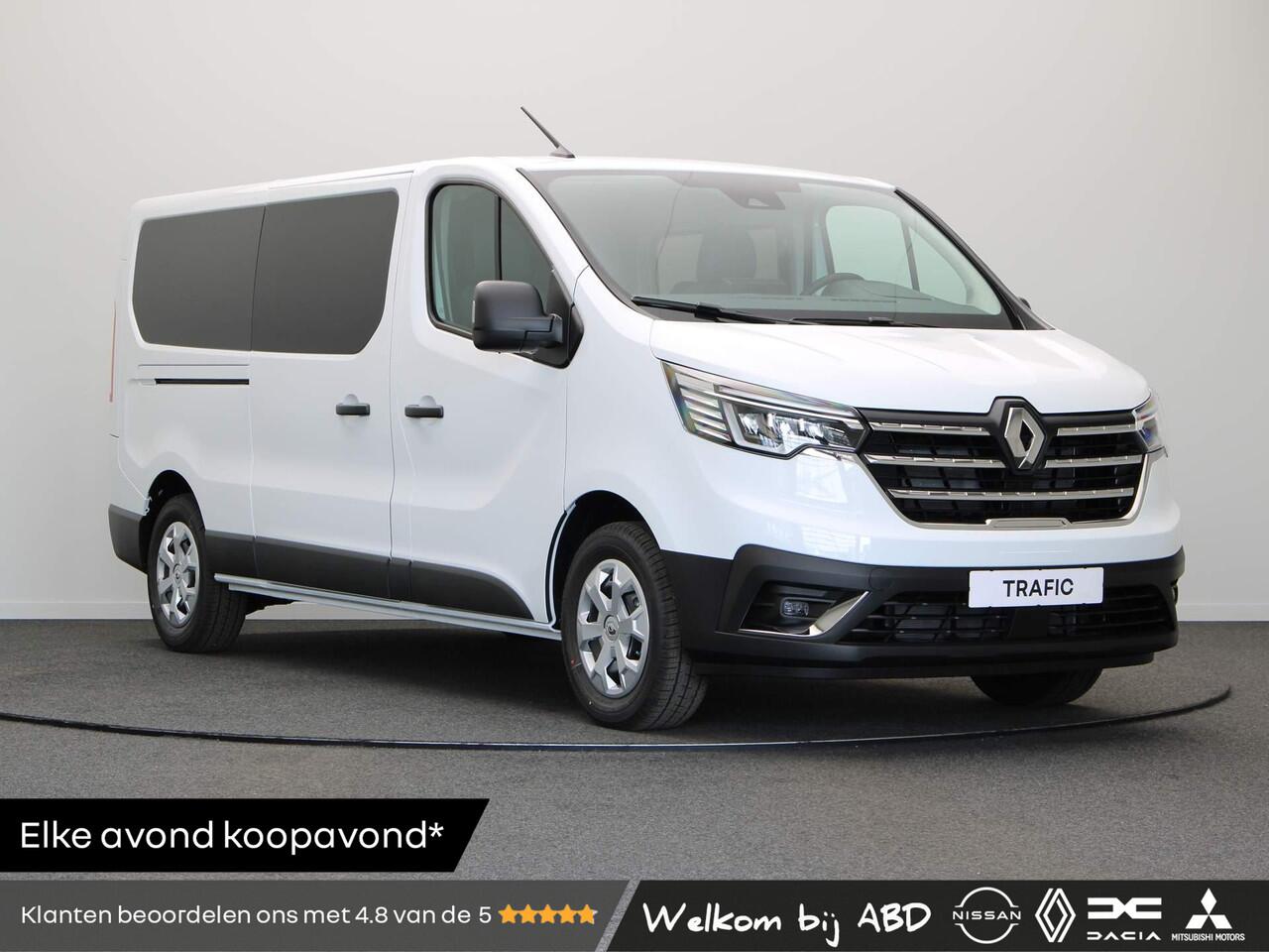 Renault TRAFIC 2.0 dCi 130pk T30 L2H1 DC Advance | Dubbel cabine | BPM Voordeel | Hoge korting | Lage rente | Direct rijden | Vol opties |