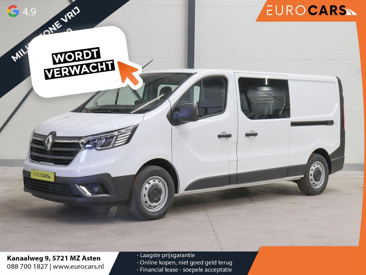 Renault TRAFIC 2.0 Blue dCi 150PK T30 L2H1 Advance Dubbele Cabine Airco Bluetooth Camera Cruise PDC Trekhaak
