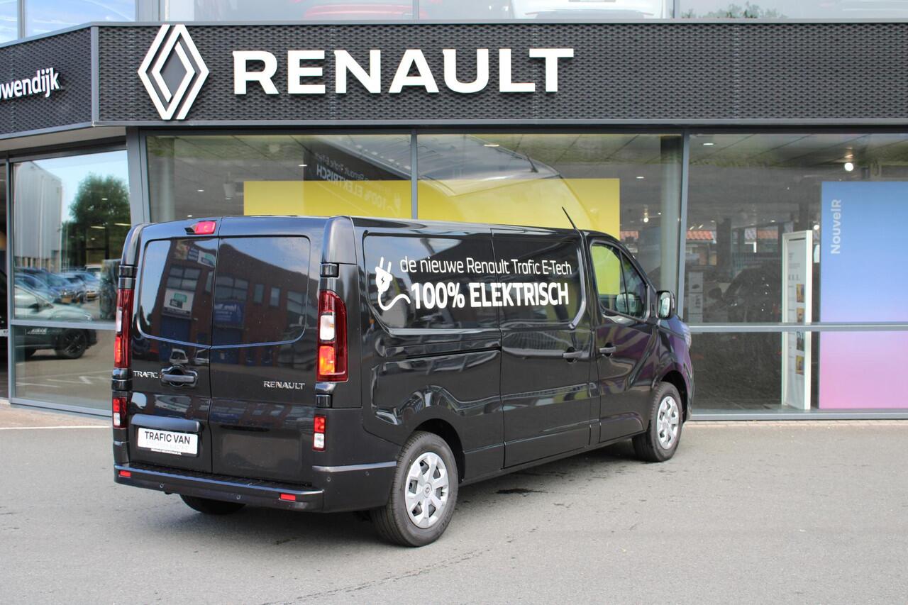 Renault TRAFIC E-Tech T29 L2H1 Comfort 52 kWh / EASY LINK NAVIGATIE / AIRBAG PASSAGIER / UITGEBREIDE PARKEER HUPL / PACK VISION / RESERVEWIEL / HANDSFREE CARD