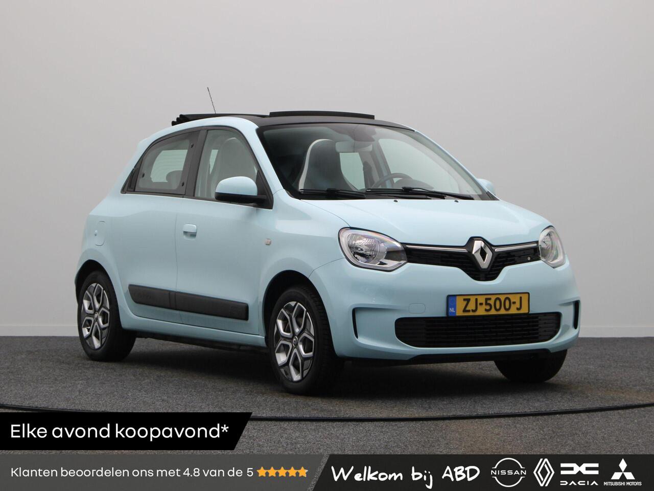 Renault TWINGO SCe 75pk Collection | Stoffen vouwdak | Facelift! | Airco | Bleu Dragée |