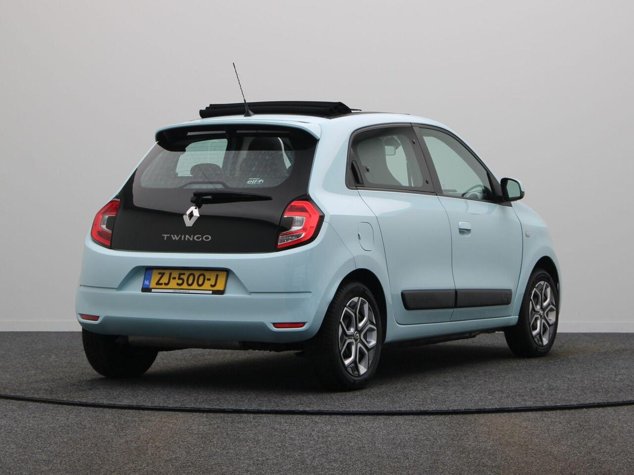 Renault TWINGO SCe 75pk Collection | Stoffen vouwdak | Facelift! | Airco | Bleu Dragée |