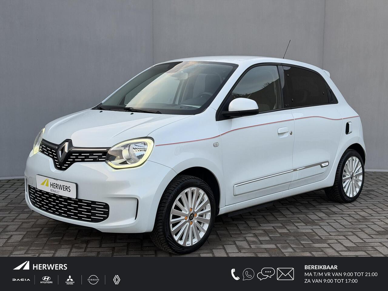 Renault TWINGO Z.E. R80 Série Limitée Vibes / Dealer Onderhouden / SOH 93% / Apple Carplay & Android Auto / Stoelverwarming / All Season Banden / Achteruitrijcamera / 16'' Lichtmetalen Velgen /