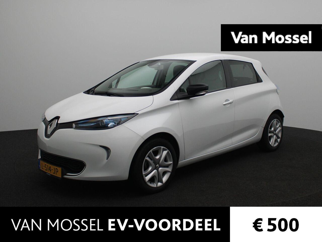 Renault ZOE R90 Life 41 kWh (ex Accu) Huuraccu vanaf ¤ 74,- pm | Automaat | Cruise Control | Climate Control | Parkeersensoren | R-Link navigatie | Metaalkleur |