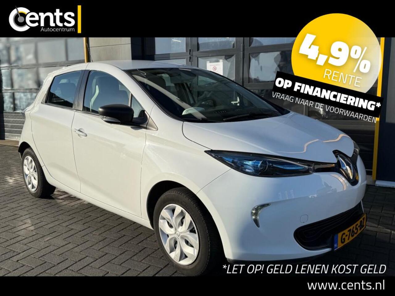 Renault ZOE R90 Life 41 kWh KOOP BATTERIJ SOH 91 % NAVI AIRCO