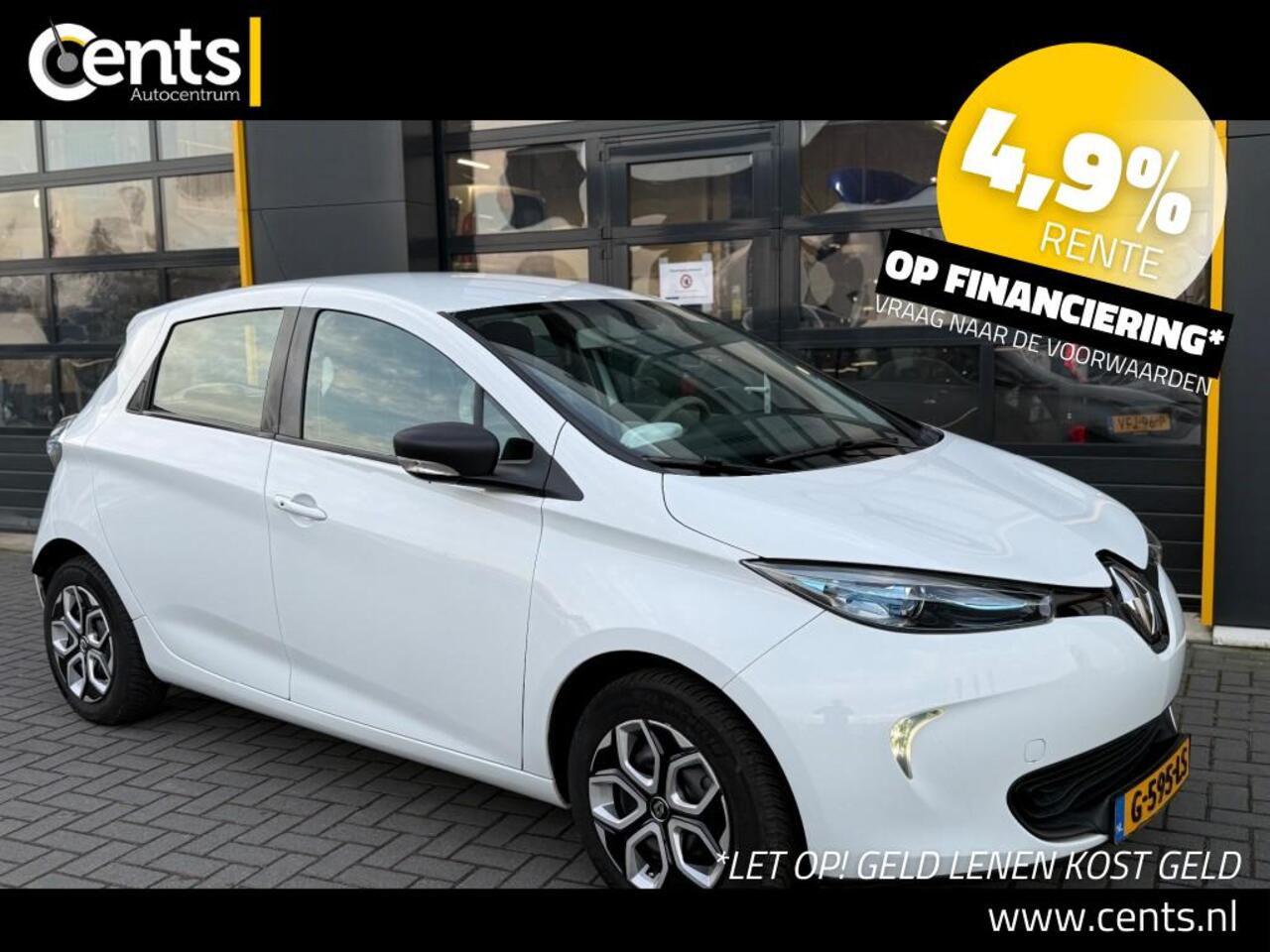 Renault ZOE R90 Life 41 kWh KOOP BATTERIJ SOH 90 % NAVI AIRCO