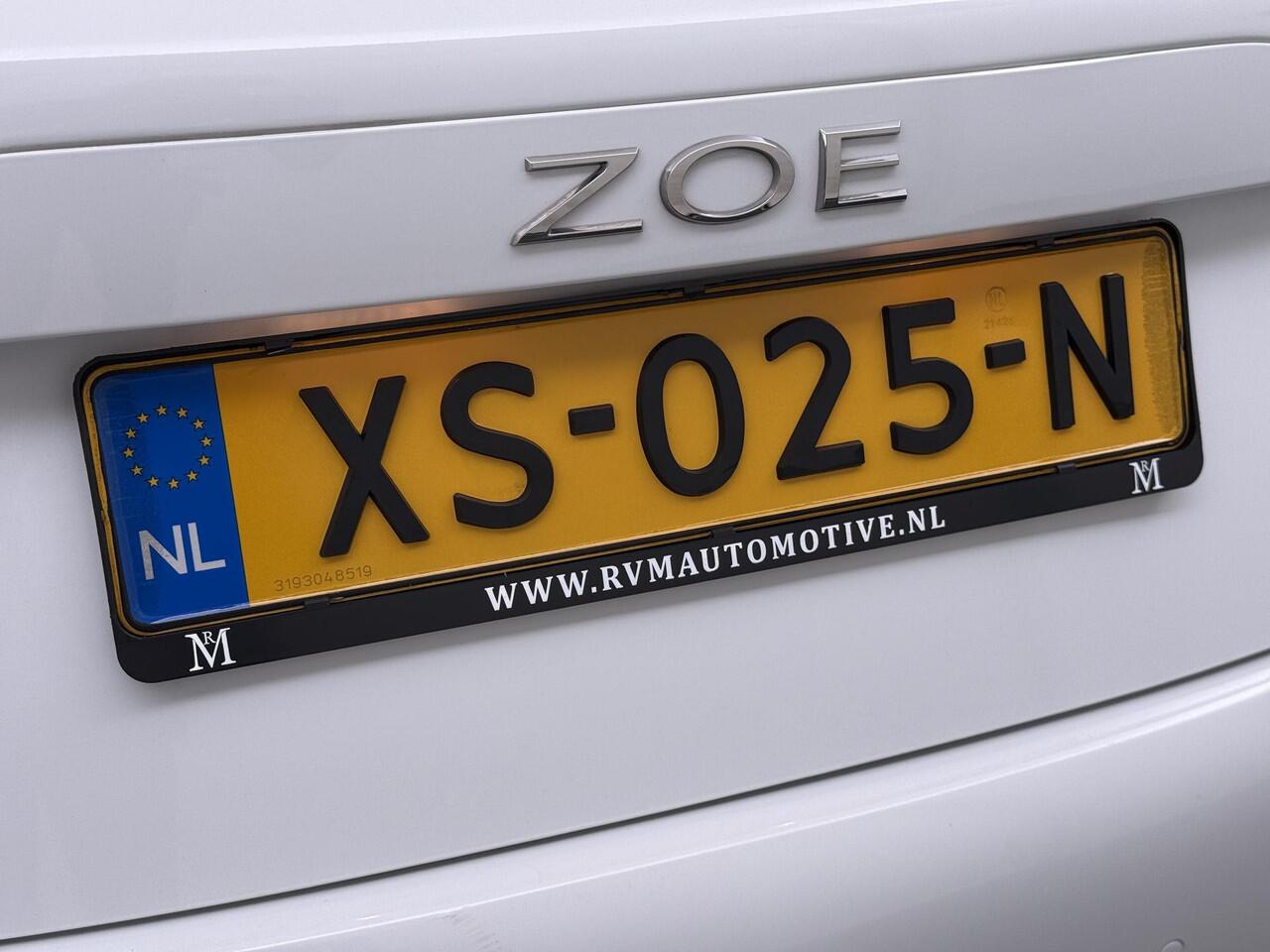 Renault ZOE R90 Life 41 kWh KOOPACCU | SOH 88% | 3-FASE LADER | RENAULT DEALER ONDERHOUDEN | NAVIGATIE | PARKEERSENSOREN | ORIGINEEL NL AUTO (NAP) | CLIMATE CONTROL | RIJKLAAR GELEVERD MET 12 MND BOVAG GARANTIE |