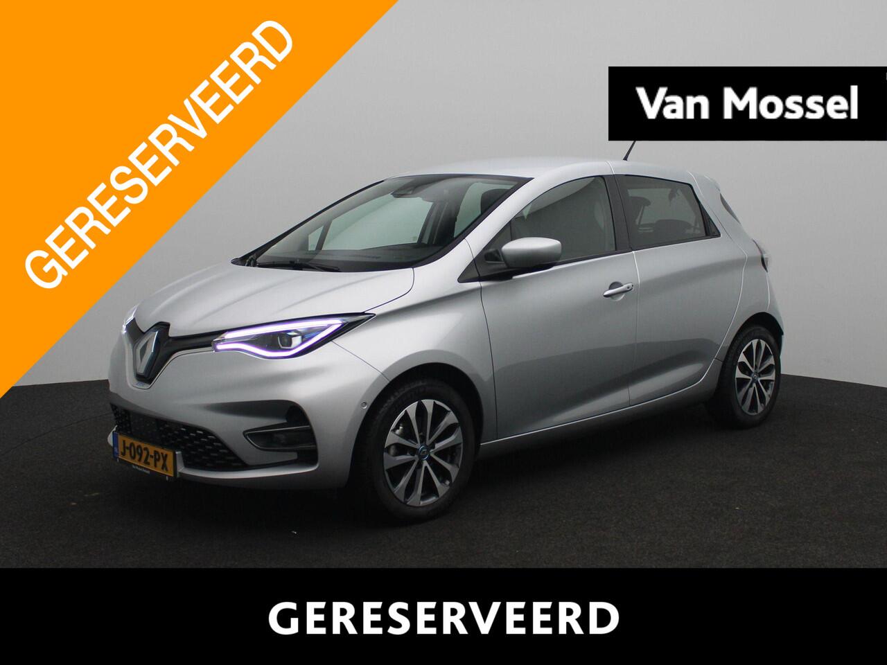 Renault ZOE R135 Intens 52 kWh (ex Accu) Huuraccu vanaf ¤ 79,- pm | Automaat | Climate Control | Easy Link Navi met Apple CarPlay & Android Auto | Pack Winter