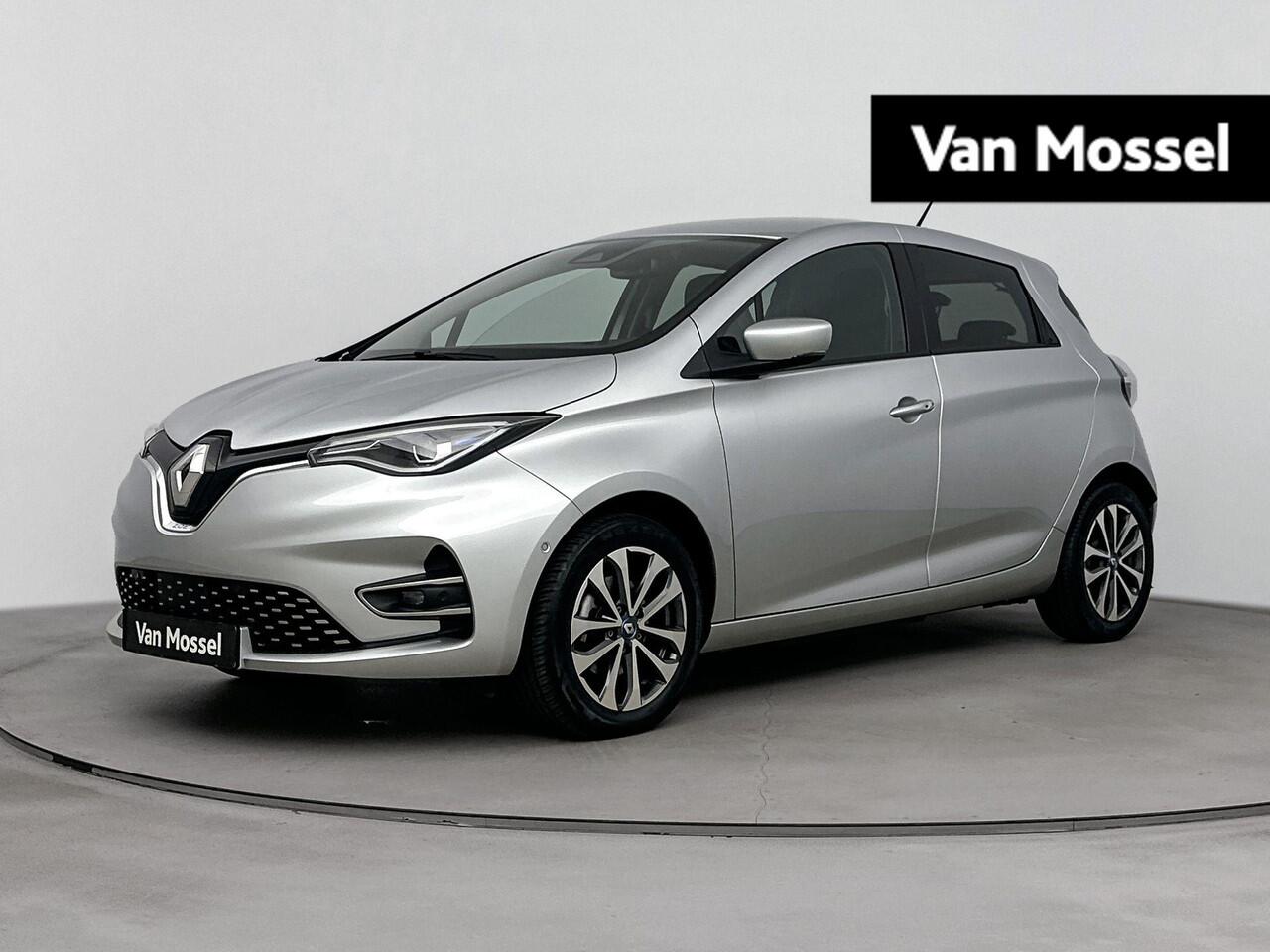 Renault ZOE R135 Intens 52 kWh 135Pk (ex Accu) Huuraccu vanaf ¤79,- p.m.| Navigatie | Apple & Android Carplay | Parkeersensoren rondom & Camera | Climate Control | Cruise Control | Lichtmetalen Velgen | Keyless Entry & Start |